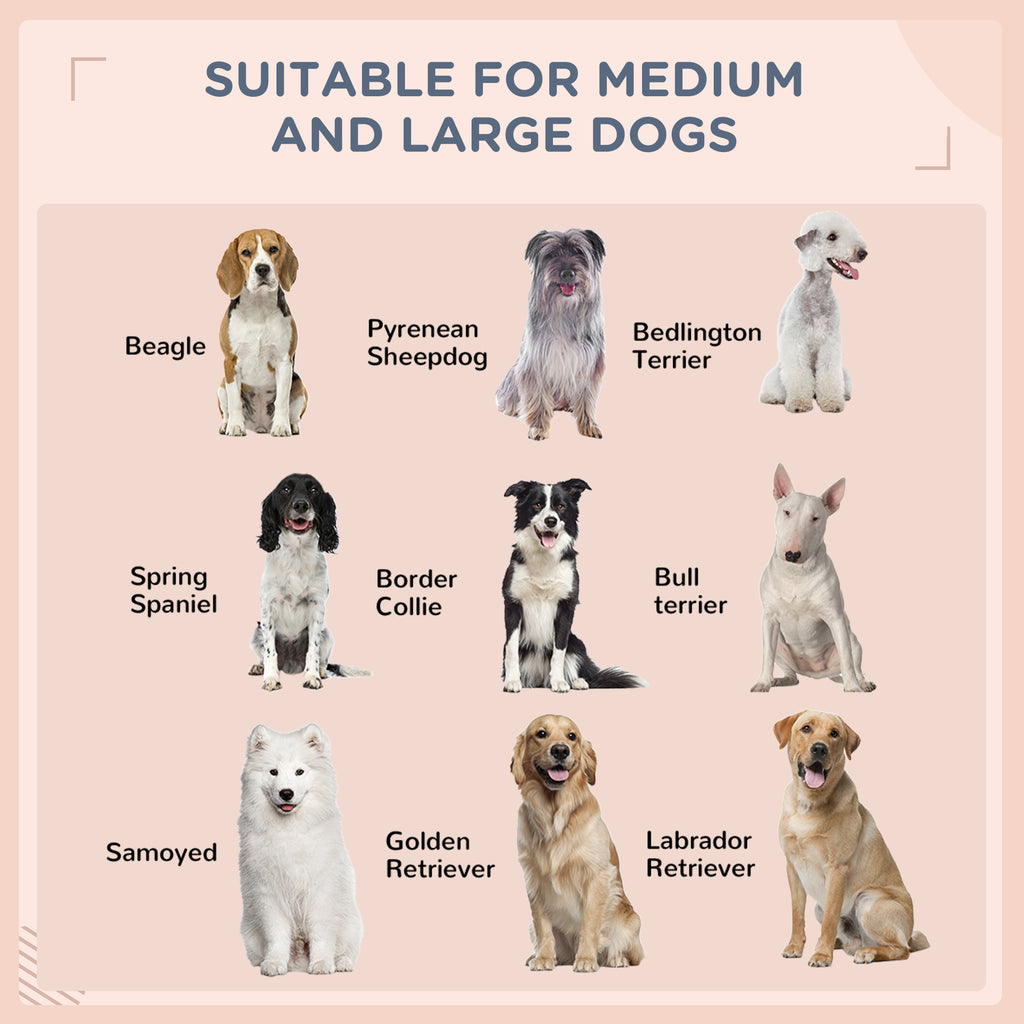Rattan Dog Bed with Canopy