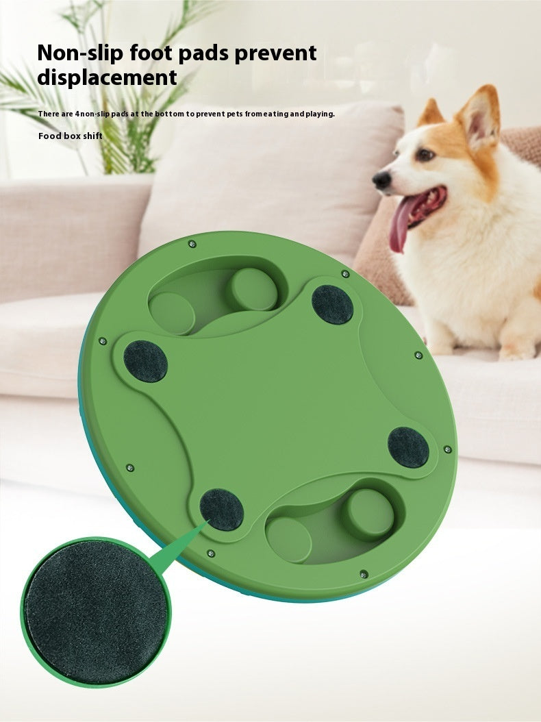 IQ & Slow-Feed Dog Puzzle Toy