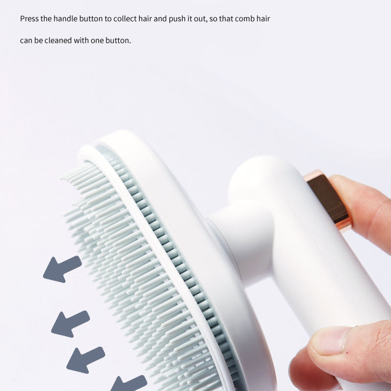 Self-Cleaning Pet Hair Brush