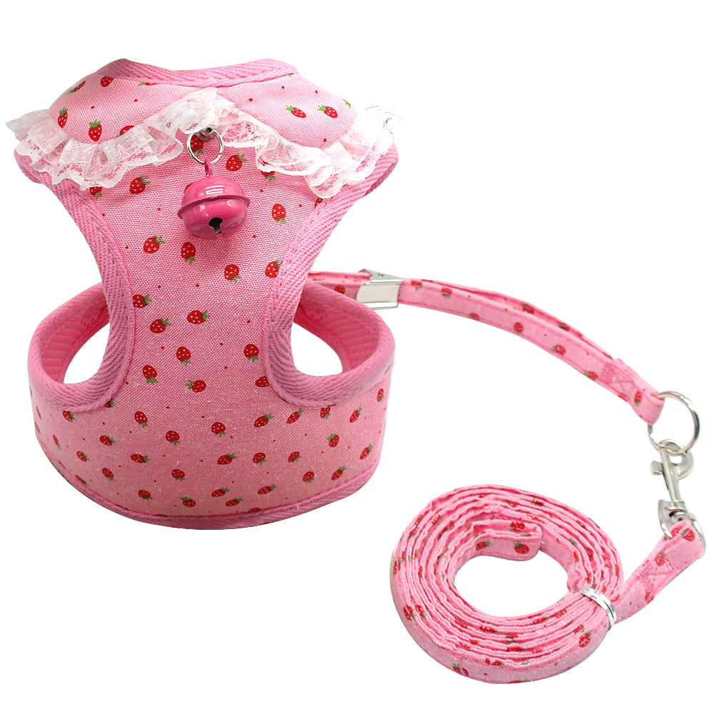 Cute Pet Harness Set