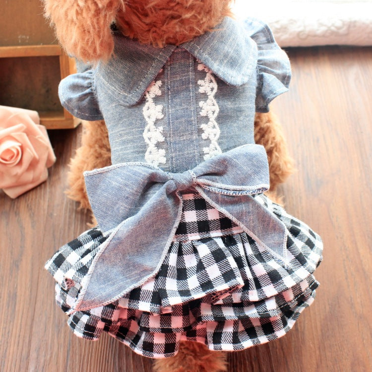 Pet Denim Dress