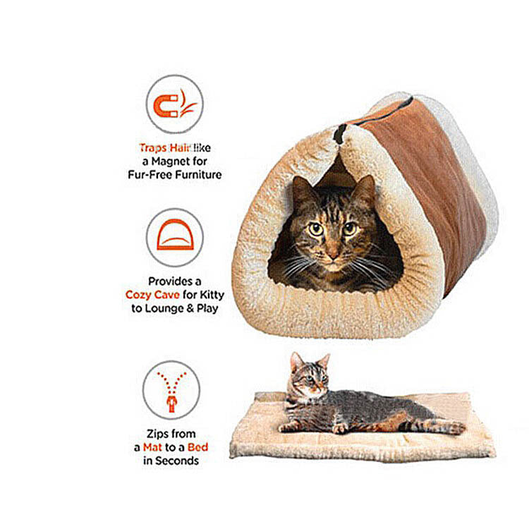Furry pet cave