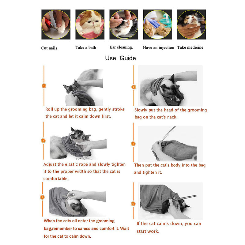 Cat Grooming Bag