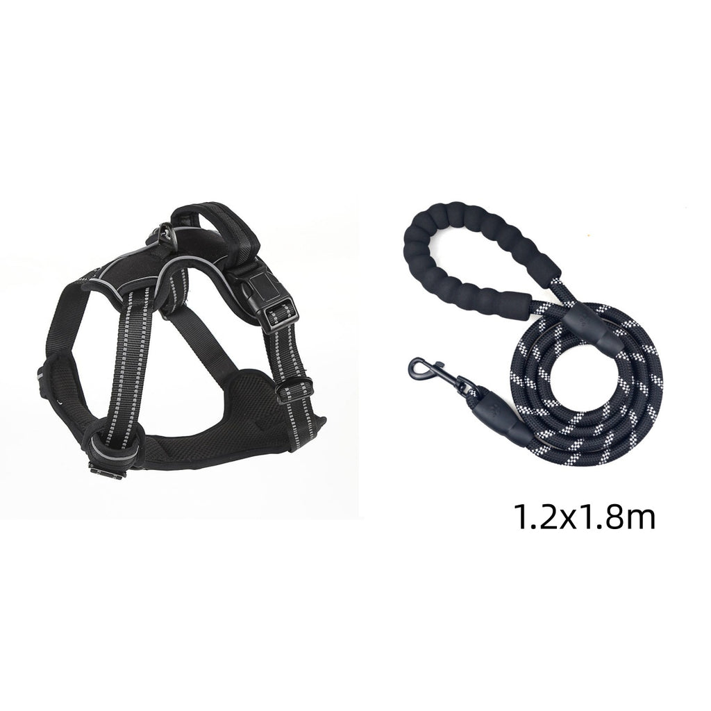 No-Pull Reflective Dog Harness – Breathable Vest