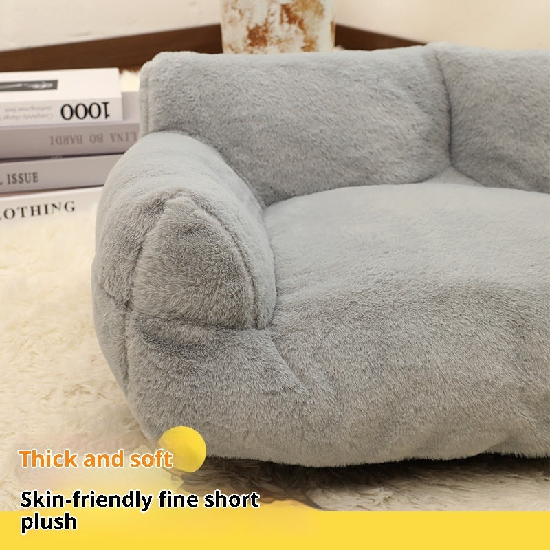Rabbit Plush Pet Bed