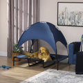 Cooling Elevated Dog Bed with Canopy