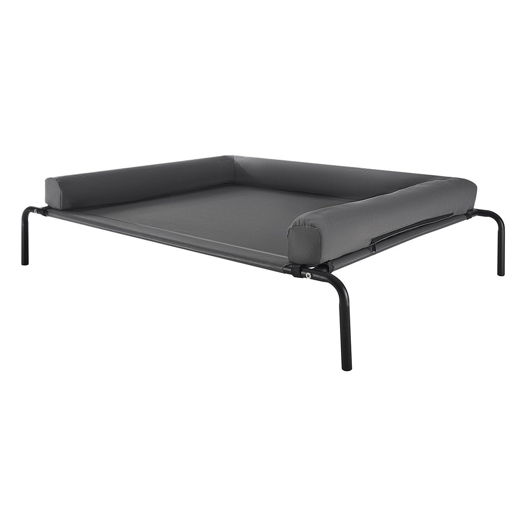 Raised Dog Cot with Pillow
