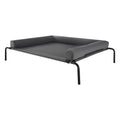 Raised Dog Cot with Pillow
