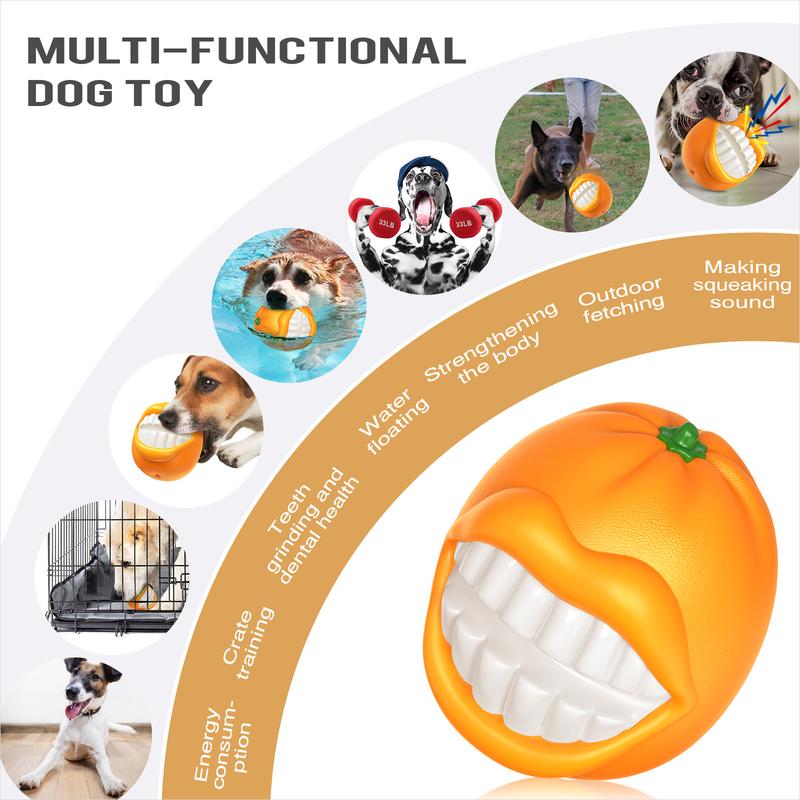 Durable Squeaky Chew Ball