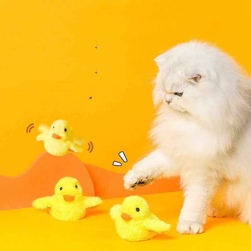 Smart Moving Duck Cat Toy