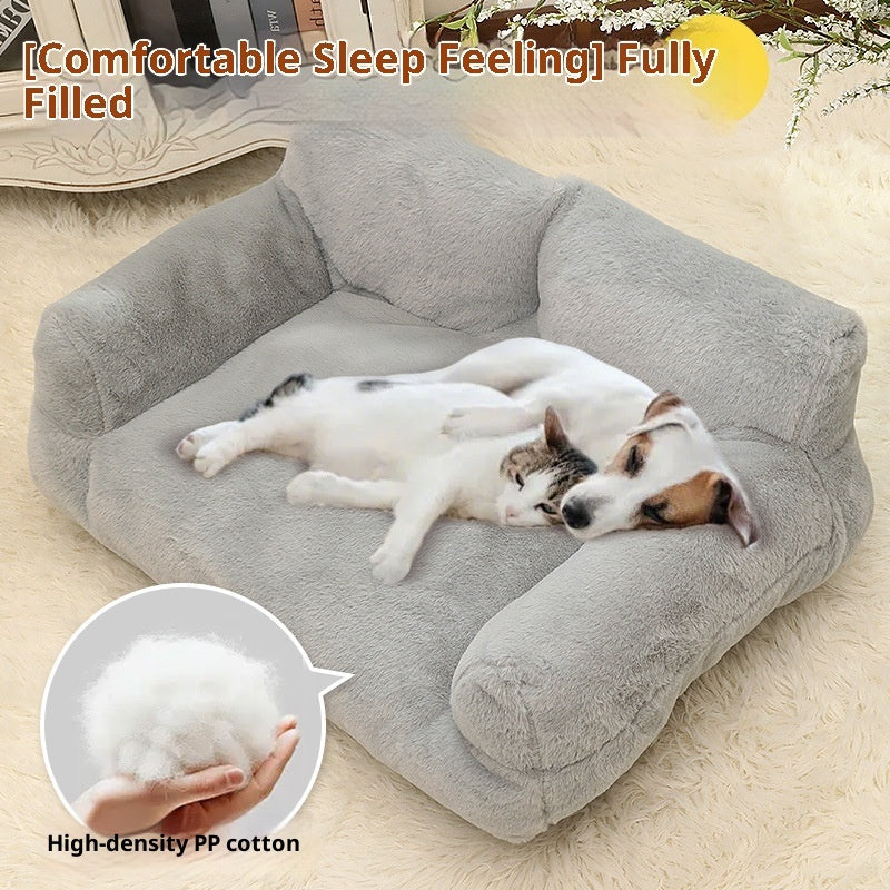 Rabbit Plush Pet Bed