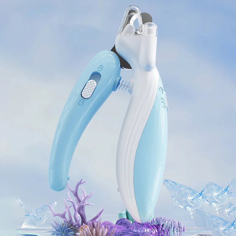 Electric Pet Nail Clipper & Grinder with LED