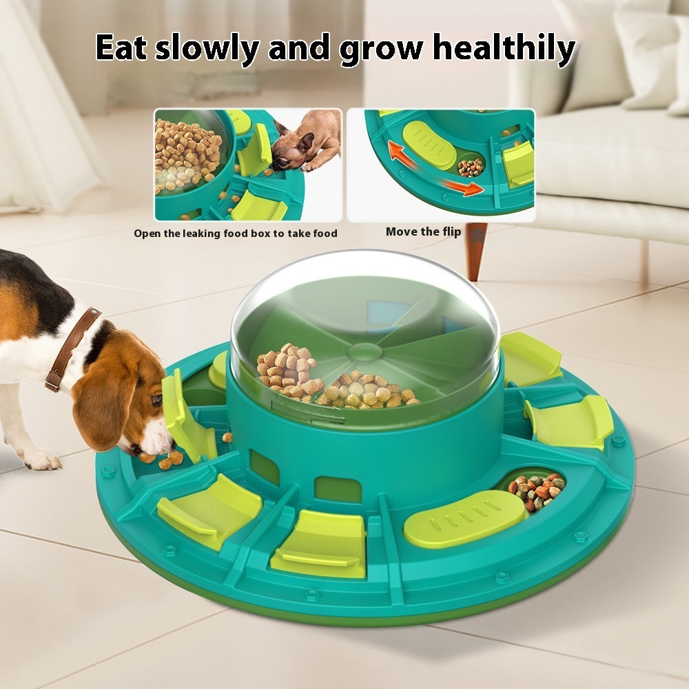 IQ & Slow-Feed Dog Puzzle Toy