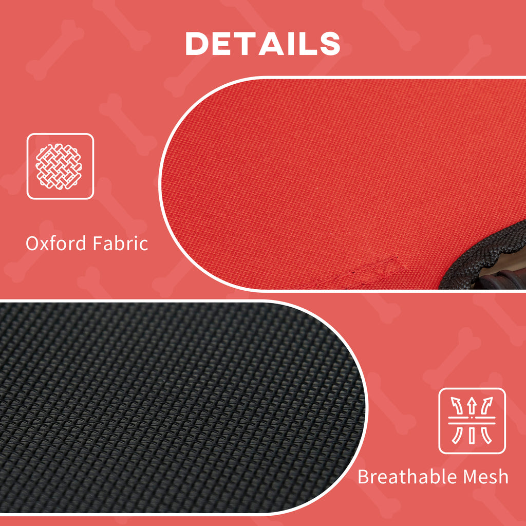 Portable Dog Cot with Cooling Pad