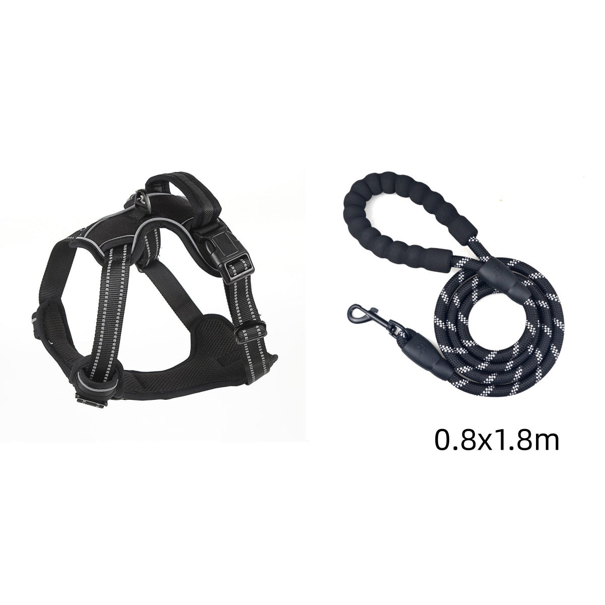 No-Pull Reflective Dog Harness – Breathable Vest