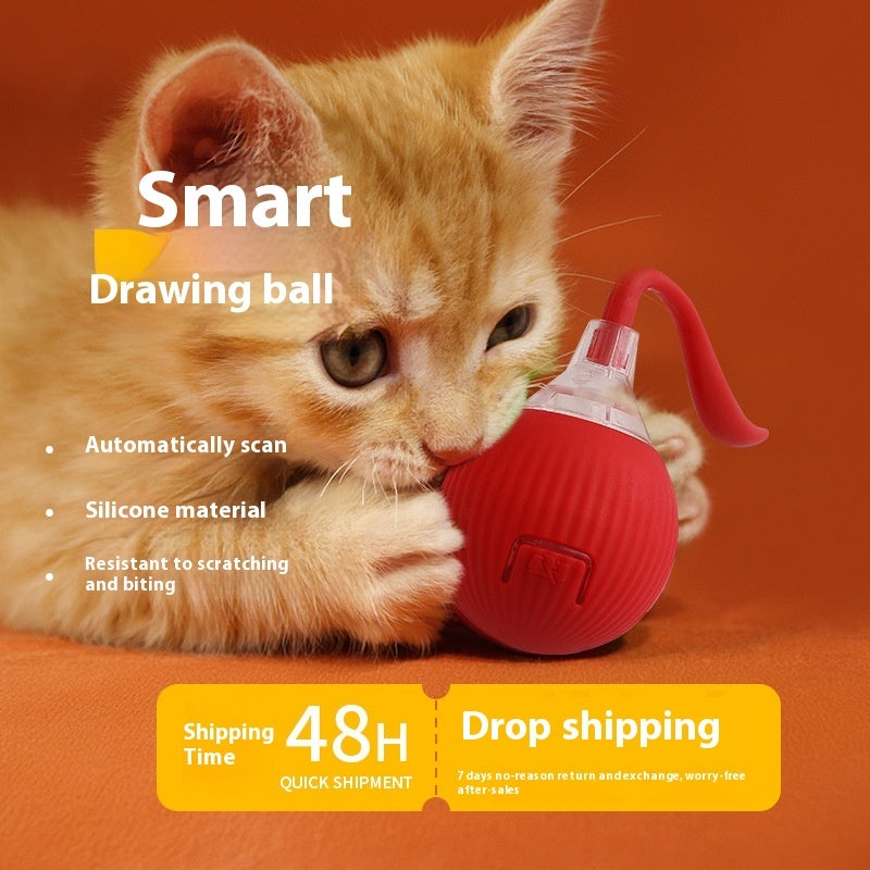 SpinPurr – Interactive Cat Ball