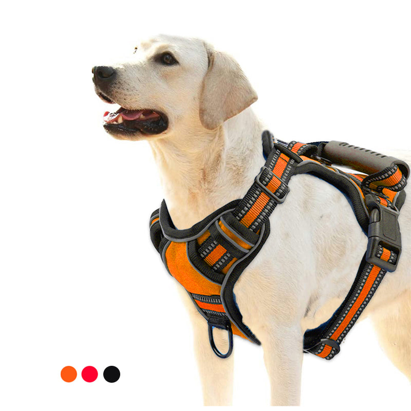 No-Pull Reflective Dog Harness – Breathable Vest