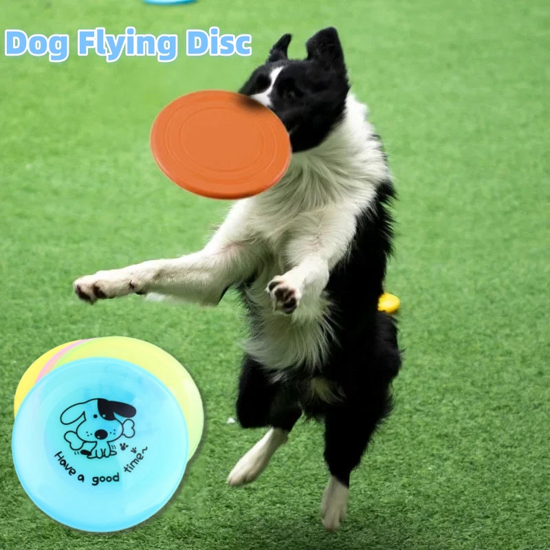 Durable Silicone Flying Disc for Pets