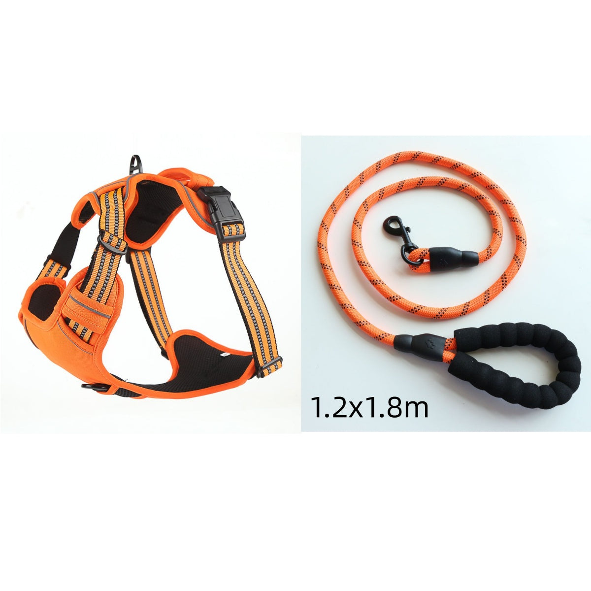 No-Pull Reflective Dog Harness – Breathable Vest