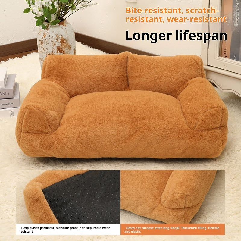 Rabbit Plush Pet Bed